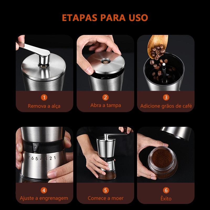 Moedor de Café Manual Portátil - All Essentials